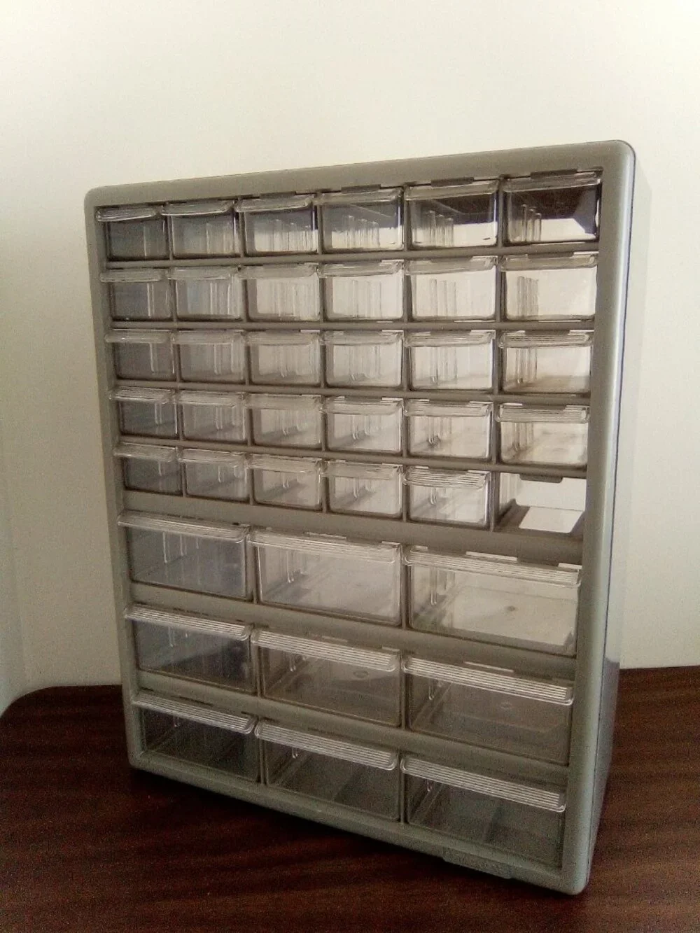 Stack-On 39-Bin Plastic Drawer Storage Cabinet, 15